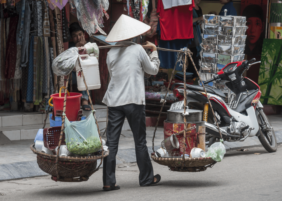 Vendors in Vietnam