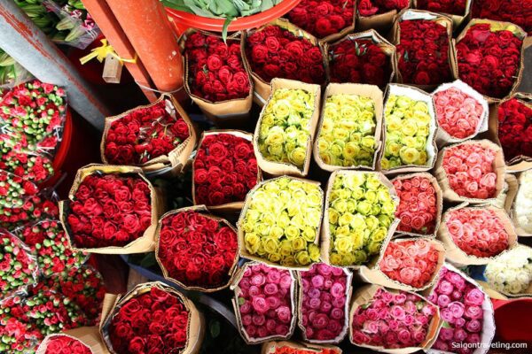 Ho Thi Ky flower market
