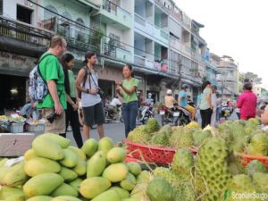 Saigon fruit market