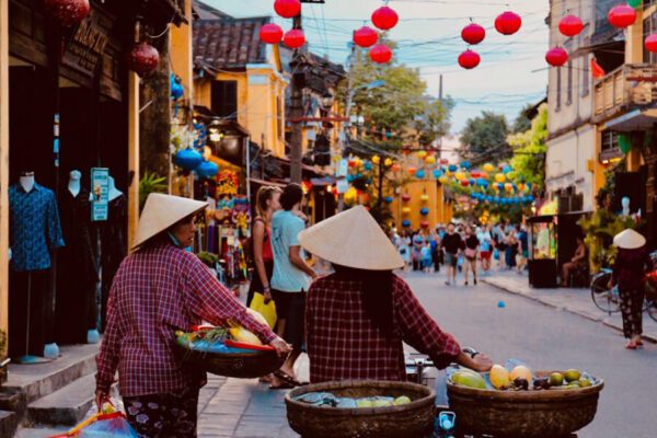 Locals in Hoi An, Vietnam