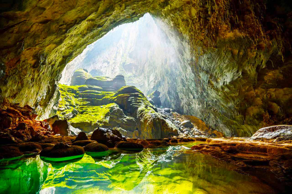 Phong Nha caves in Vietnam