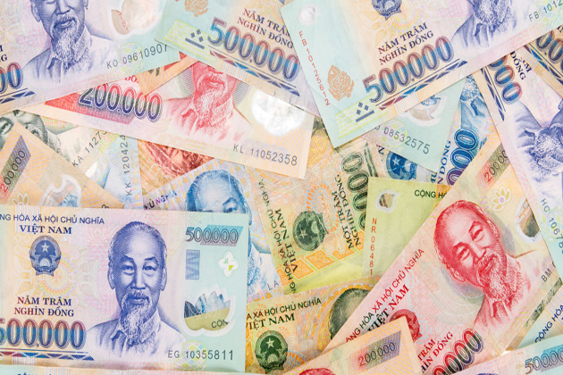 The currency of Vietnam
