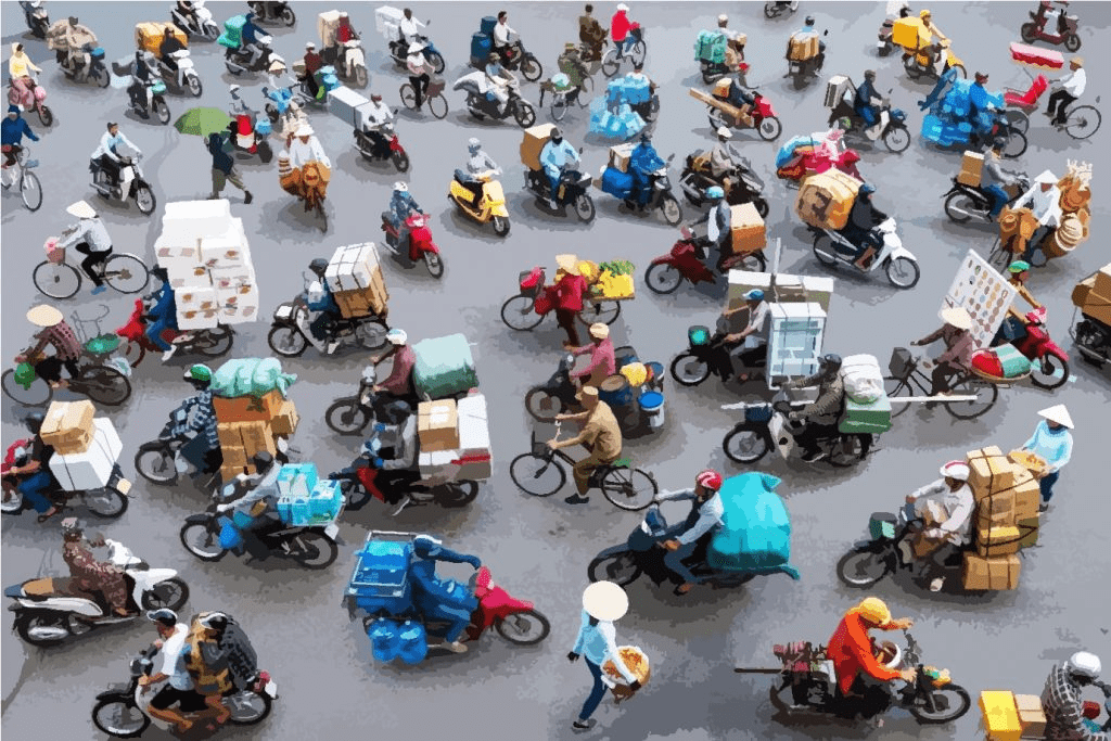 The kingdom of motorbikes – a realistic fact about Vietnam