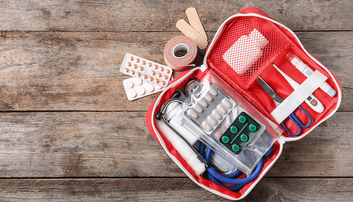 First aid kit is needed in every trip.